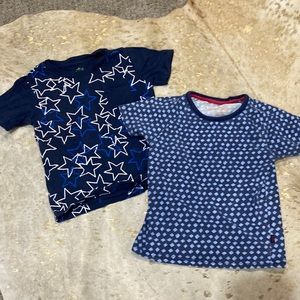 Toddler blue Patterns star T-shirt bundle